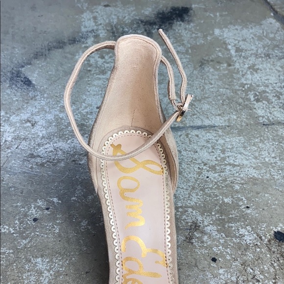 SAM EDELMAN NEESA OATMEAL SUEDE (11M) - Picture 6 of 6